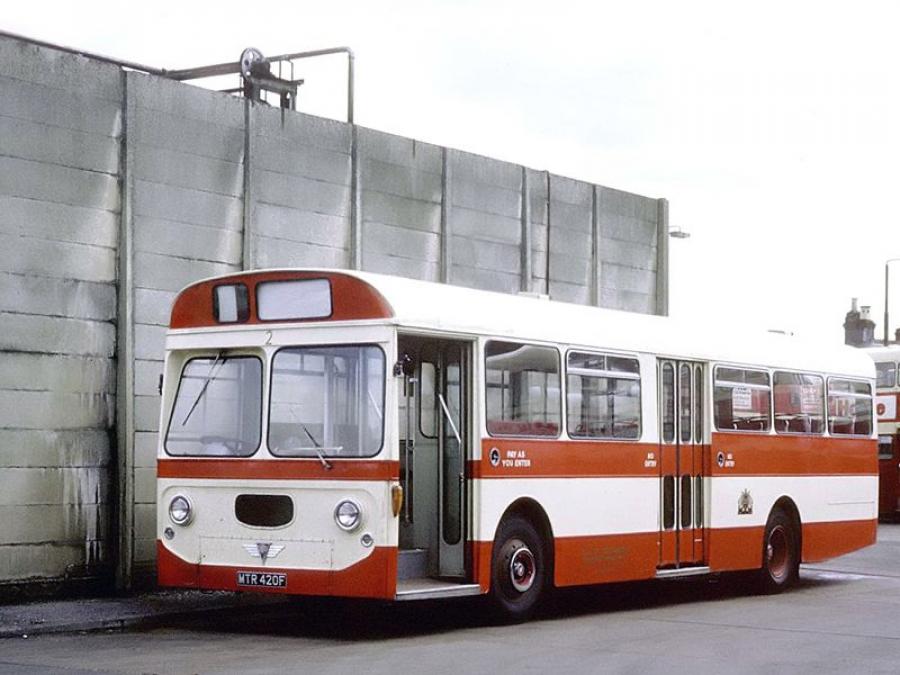  AEC Swift MP2R Strachans (B47D) 1968 года  (UK) (фото 2 из 5)